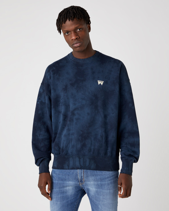 Wrangler Sweatshirt Blau