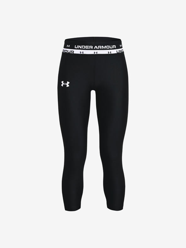 Under Armour Kinder Leggins Schwarz