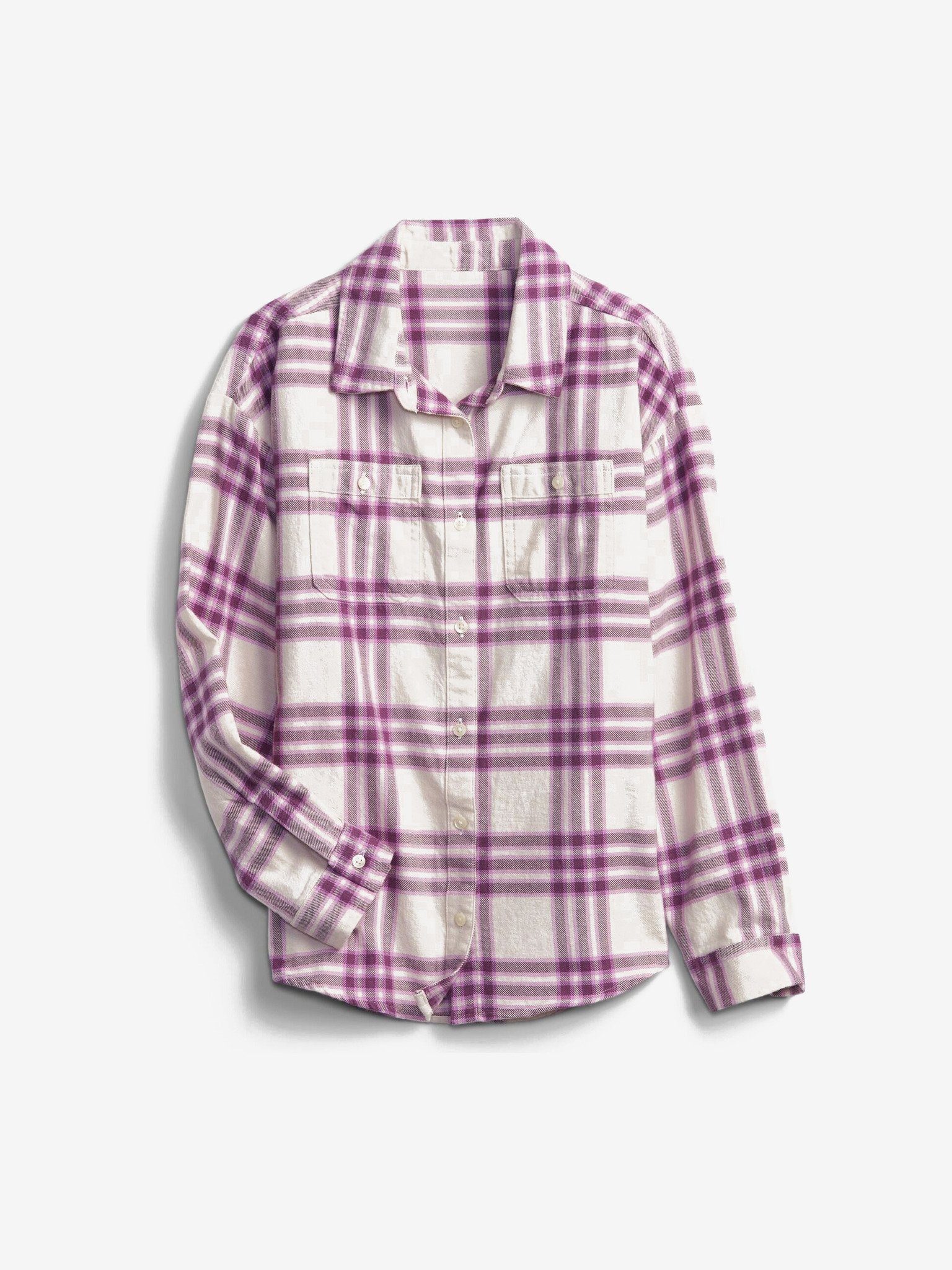 GAP Oversize Plaid Kinderhemd