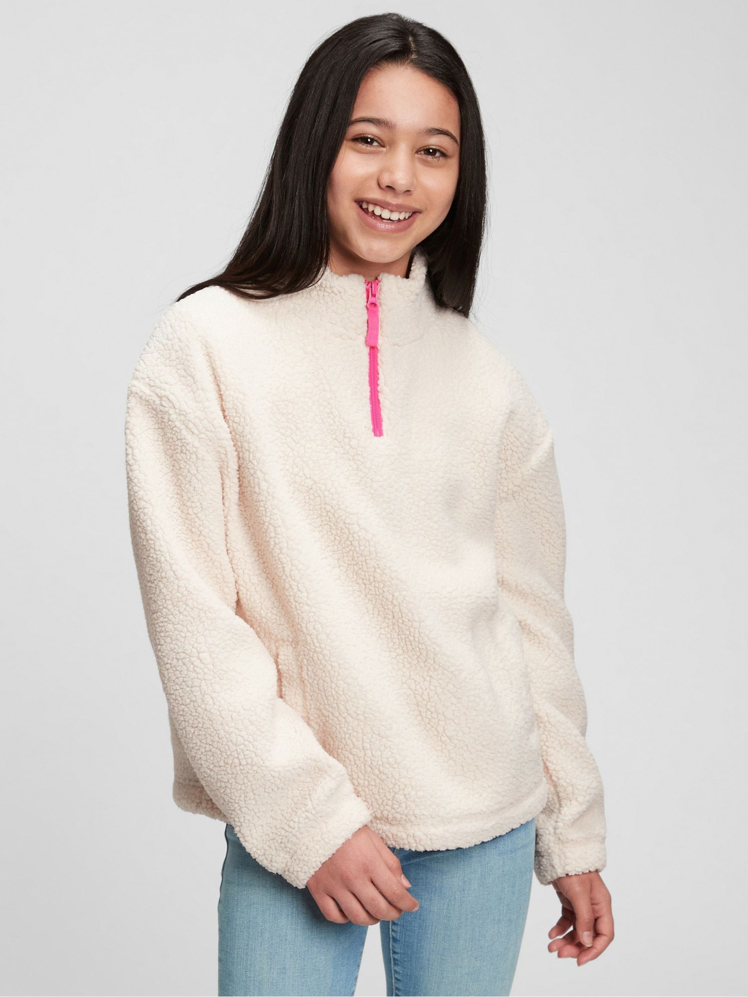 GAP Sherpa Kinder-Sweatshirt