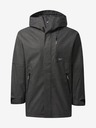 Reebok Dunkelgraue Herren Reebok DMX HD SHELL MID JK Kapuzenjacke