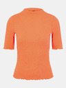 Pieces Pieces Nukisa Orange Stand-up Shirt