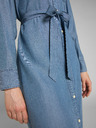 Lee Blaues Damenhemd midi Lee Western