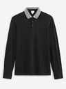 Celio Schwarzes Poloshirt Celio Sessicoml