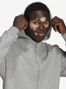 adidas Performance Hellgrauer gestromter Hoodie von adidas Performance