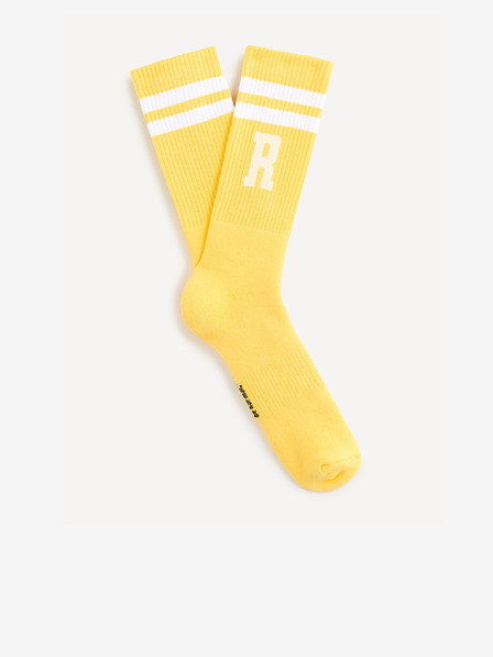 Celio Gelbe Herrensocken Celio