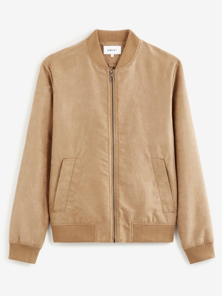 Celio Hellbrauner Herrenbomber aus Wildleder Celio Budain