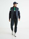 Celio Grün-schwarz gestreifter Herrenpullover Celio Bebeau