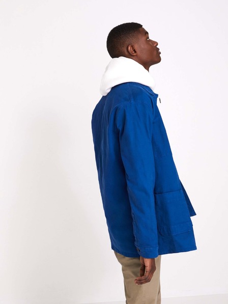 Celio Blaue leichte Herrenjacke mit Taschen Celio Muse