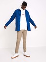 Celio Blaue leichte Herrenjacke mit Taschen Celio Muse