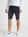 Devergo Dunkelgraue Herren Denim Shorts Devergo