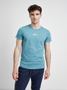 Devergo Blaues Herren-T-Shirt Devergo