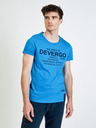 Devergo Blaues Herren-T-Shirt Devergo