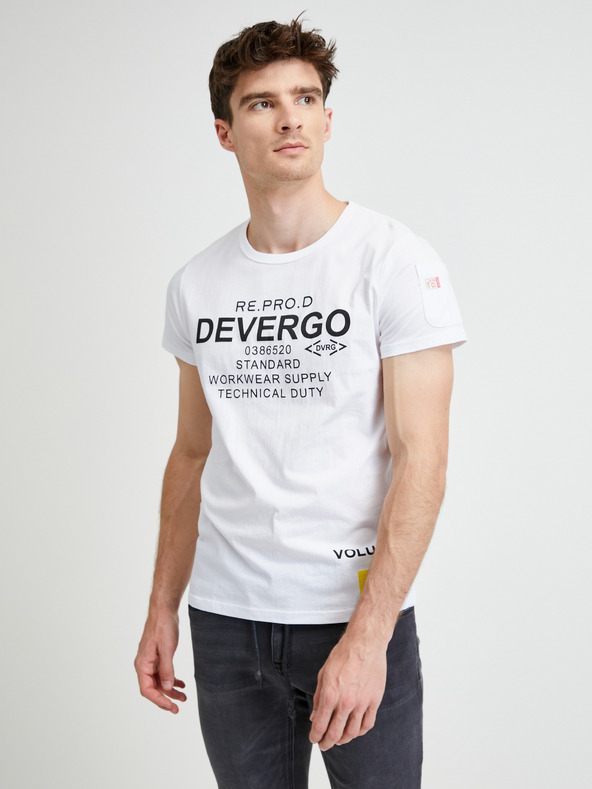 Devergo Weißes Herren Devergo Hemd