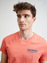 Devergo Orange Herren-T-Shirt Devergo