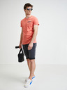 Devergo Orange Herren-T-Shirt Devergo