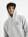 Celio Hellgraues Herren-Sweatshirt Celio Iron Man bedruckt
