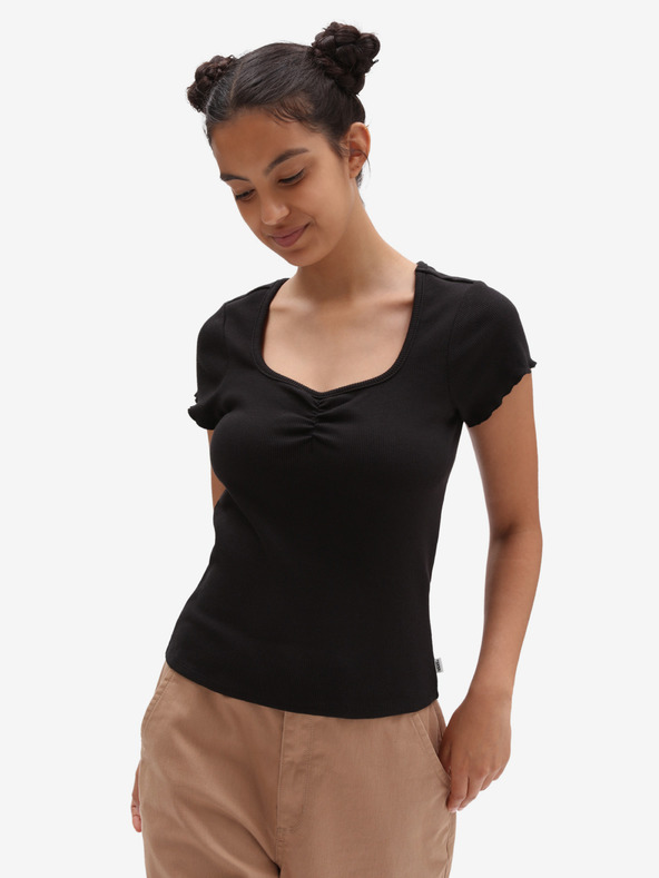 Vans Schwarzes VANS Lydia Damen-T-Shirt