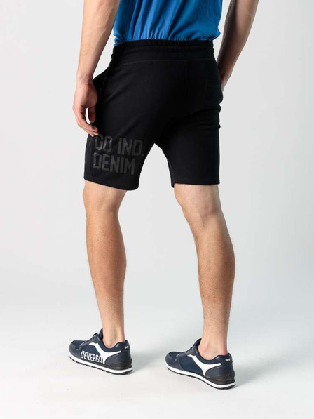Devergo Schwarze Herren-Wollshorts Devergo