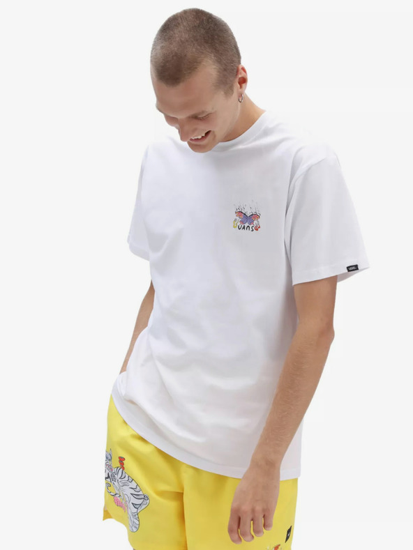 Vans Weißes VANS Pride-T-Shirt für Männer