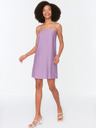 Trendyol Hellviolettes Kurzes Trägerkleid für Damen Trendyol