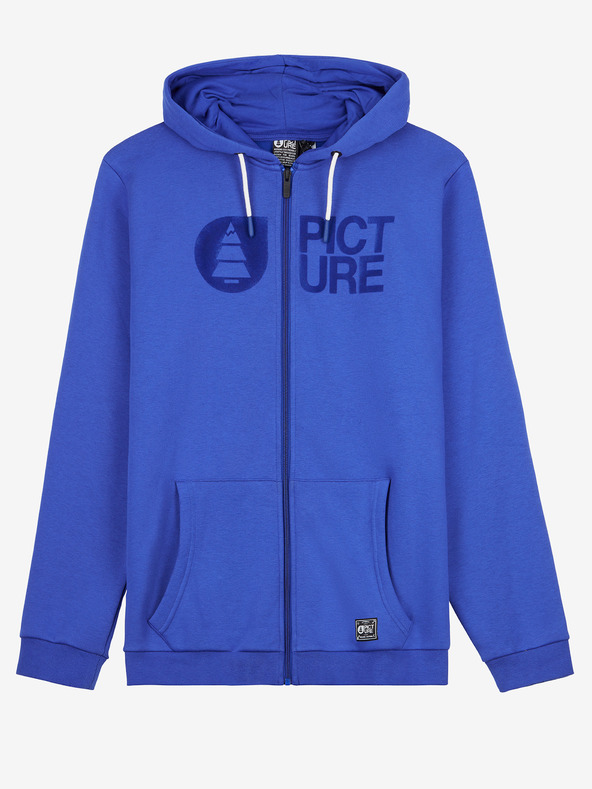 Picture Sweatshirt Blau