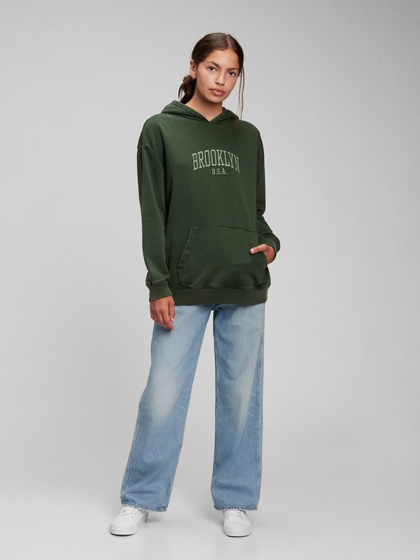 GAP Brooklyn Sweatshirt Kinder Grün