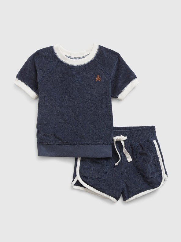GAP Baby Frottee-Set T-Shirt und Shorts GAP