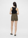Pieces Khaki-Shorts mit Taschen Pieces Neora