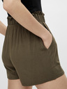 Pieces Khaki-Shorts mit Taschen Pieces Neora