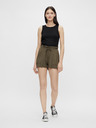 Pieces Khaki-Shorts mit Taschen Pieces Neora