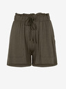 Pieces Khaki-Shorts mit Taschen Pieces Neora