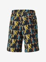 Puma Blau-schwarze gemusterte Sportshorts für Herren Puma