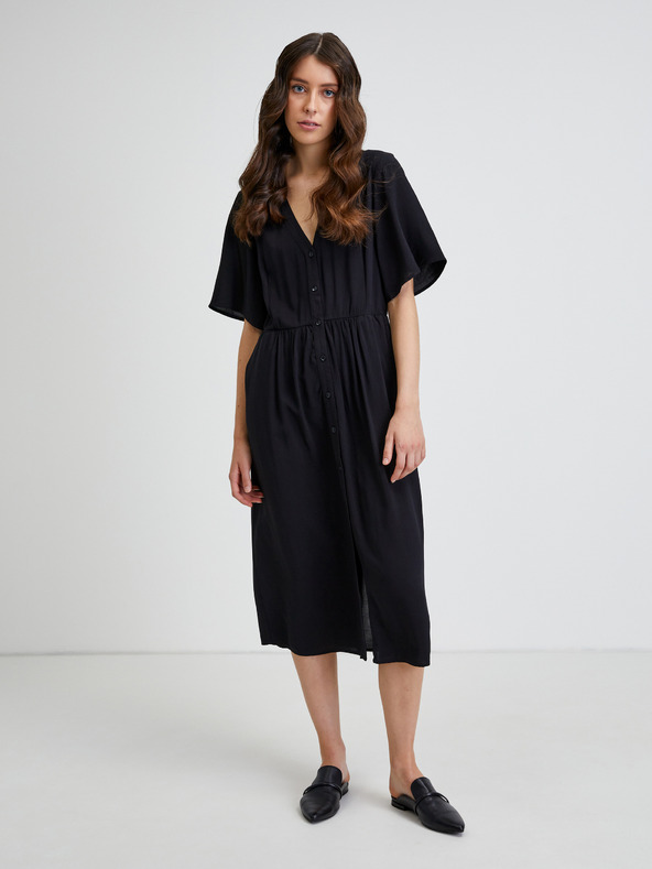 Noisy May Noisy May Fiona Schwarzes Kleid