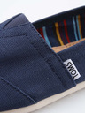 TOMS Dunkelblaue TOMS Canvas Classic Espadrilles für Damen