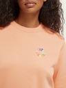 Scotch & Soda Orangefarbenes Damen-Sweatshirt Scotch & Soda