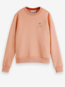 Scotch & Soda Orangefarbenes Damen-Sweatshirt Scotch & Soda