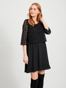 Vila Schwarzes Kleid mit Spitze VILA Lovia