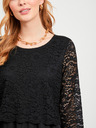 Vila Schwarzes Kleid mit Spitze VILA Lovia