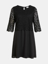 Vila Schwarzes Kleid mit Spitze VILA Lovia