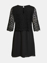 Vila Schwarzes Kleid mit Spitze VILA Lovia