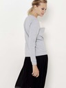 CAMAIEU Graues Sweatshirt mit Detail CAMAIEU