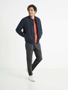 Celio Dunkelgraue Herren Karohose Celio Avocheck