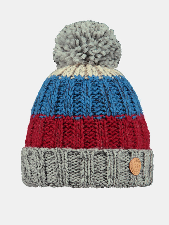 BARTS Blaue und graue Mütze für Jungen Barts