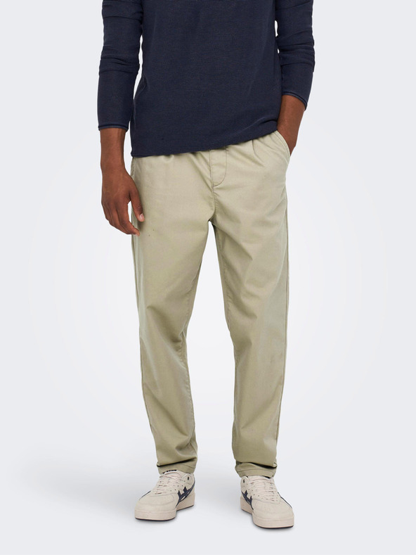 ONLY & SONS Beigefarbene Chino-Hose ONLY & SONS Dew