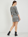 Orsay Grau kariertes Kleid ORSAY