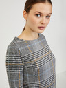 Orsay Grau kariertes Kleid ORSAY