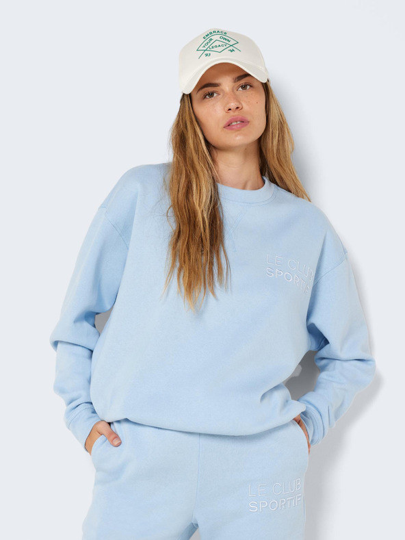 Noisy May Alden Sweatshirt Blau