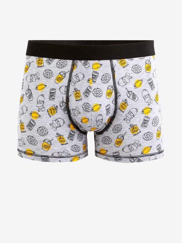 Celio The Simpsons Boxer-Shorts Grau