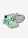 Keen Türkis gemusterte Mädchen Sneakers Keen Newport